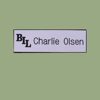Name Badge with BIL insignia